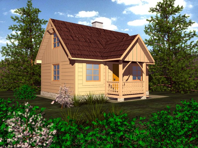 Cottage House compact beautiful simplicity (1)